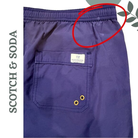 Scotch & Soda Swim Shorts | Quick Dry Boardshorts | Classic Fit Size Medium - Picture 7 of 7